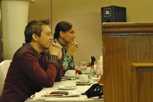 Michael Williams, Cherie Gil Photo